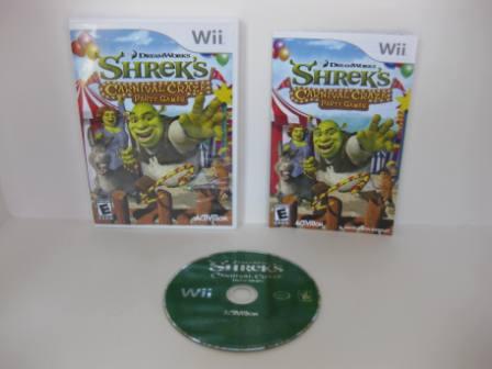 Shreks Carnival Craze Party Games - Wii Game